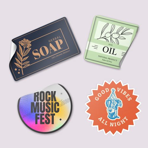 Etichette e stickers